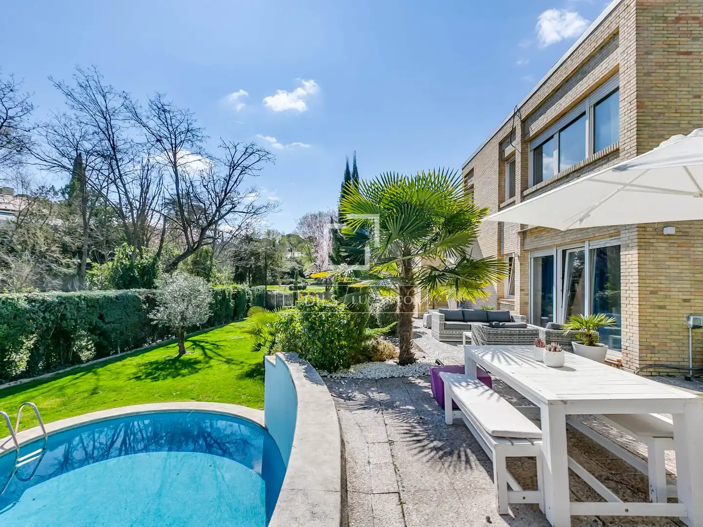 Jardín de Casa o chalet en venta en Algete con Aire acondicionado, Jardín privado y Parquet