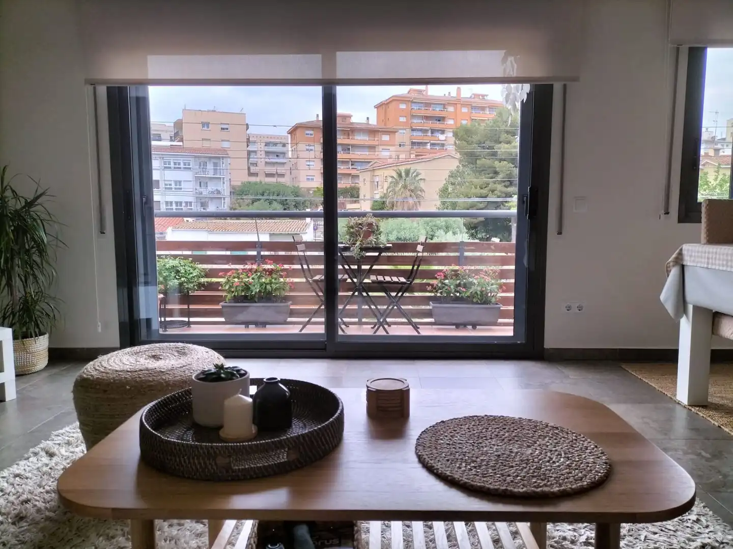 Wohnzimmer von Wohnung zum Verkauf in Sitges mit Klimaanlage, Heizung und Terrasse