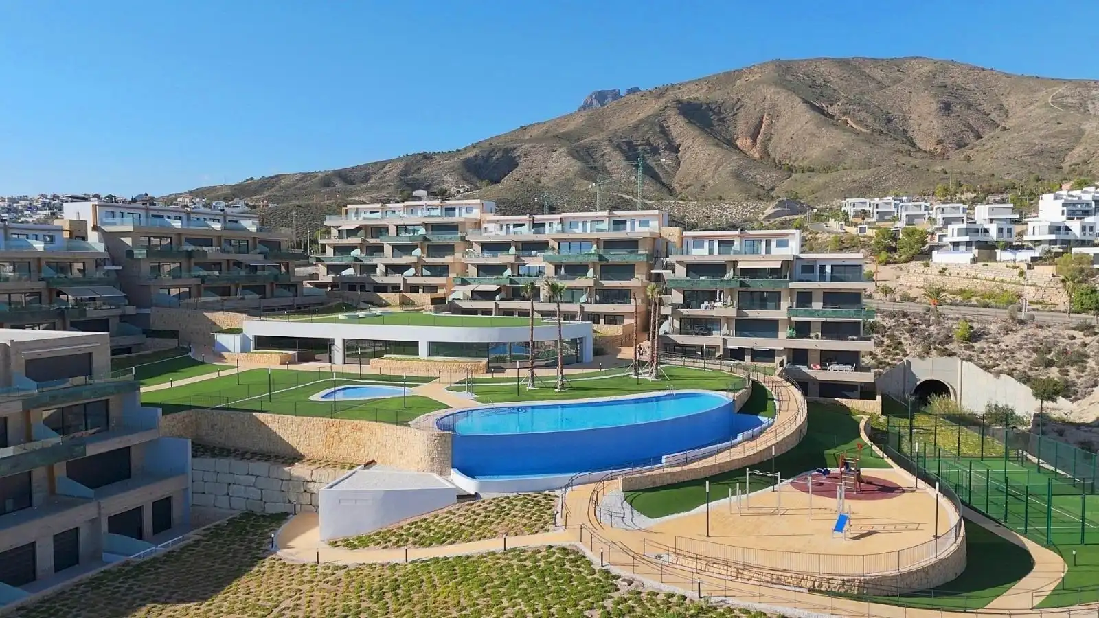 Vista exterior de Pis en venda en Finestrat Pueblo