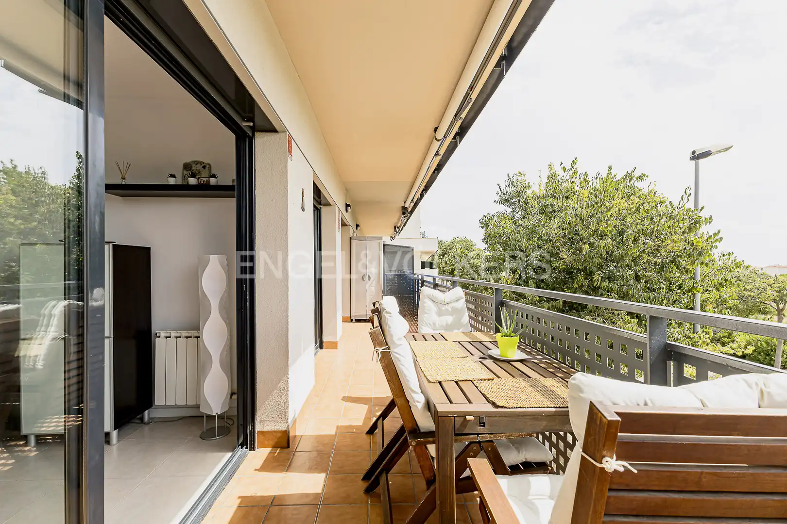 Terrace of Flat for sale in El Vendrell  with Air Conditioner, Heating and Private garden