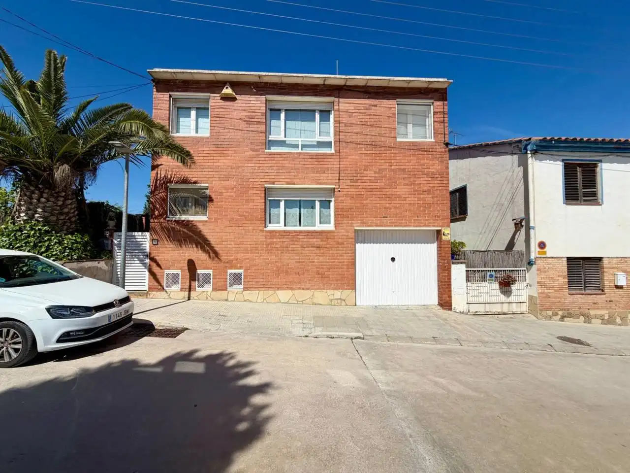 Exterior view of Houses for sale in Sant Pere de Riudebitlles  with Air Conditioner, Heating and Private garden