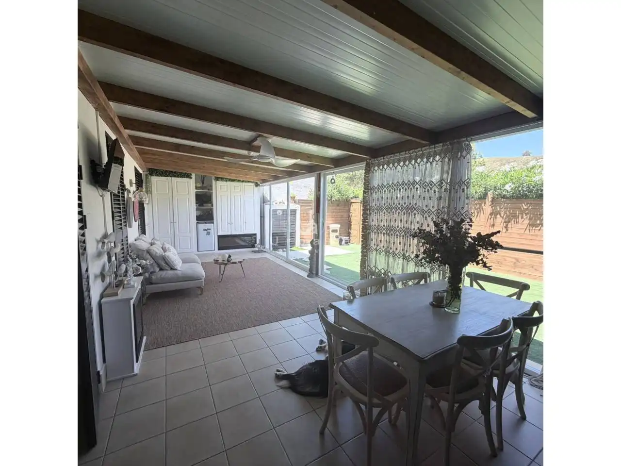 Terrasse von Wohnung zum Verkauf in Murcia mit Klimaanlage, Heizung und Privatgarten