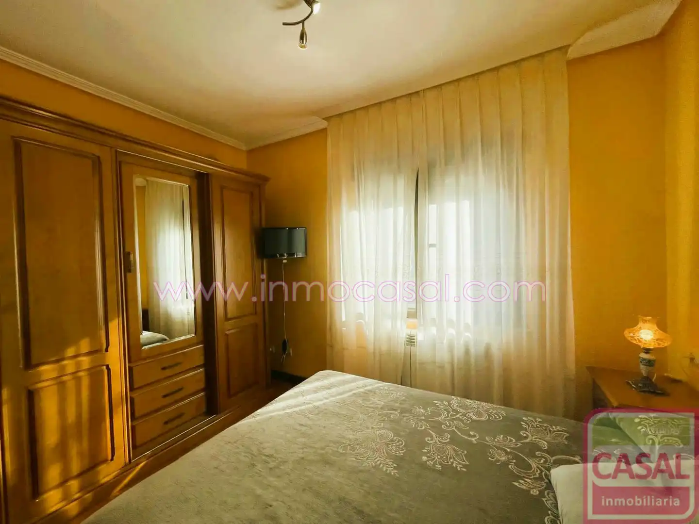Bedroom of Flat for sale in Mieres (Asturias)  with Heating, Storage room and Furnished