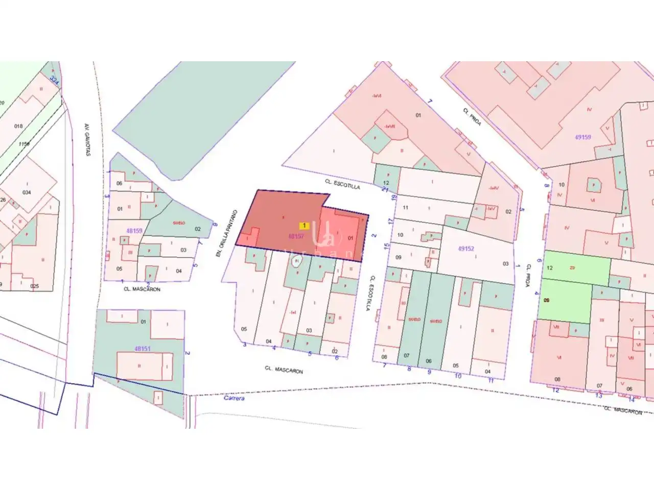 Terreno industrial en venta en Calle Mascarón, El Perellonet