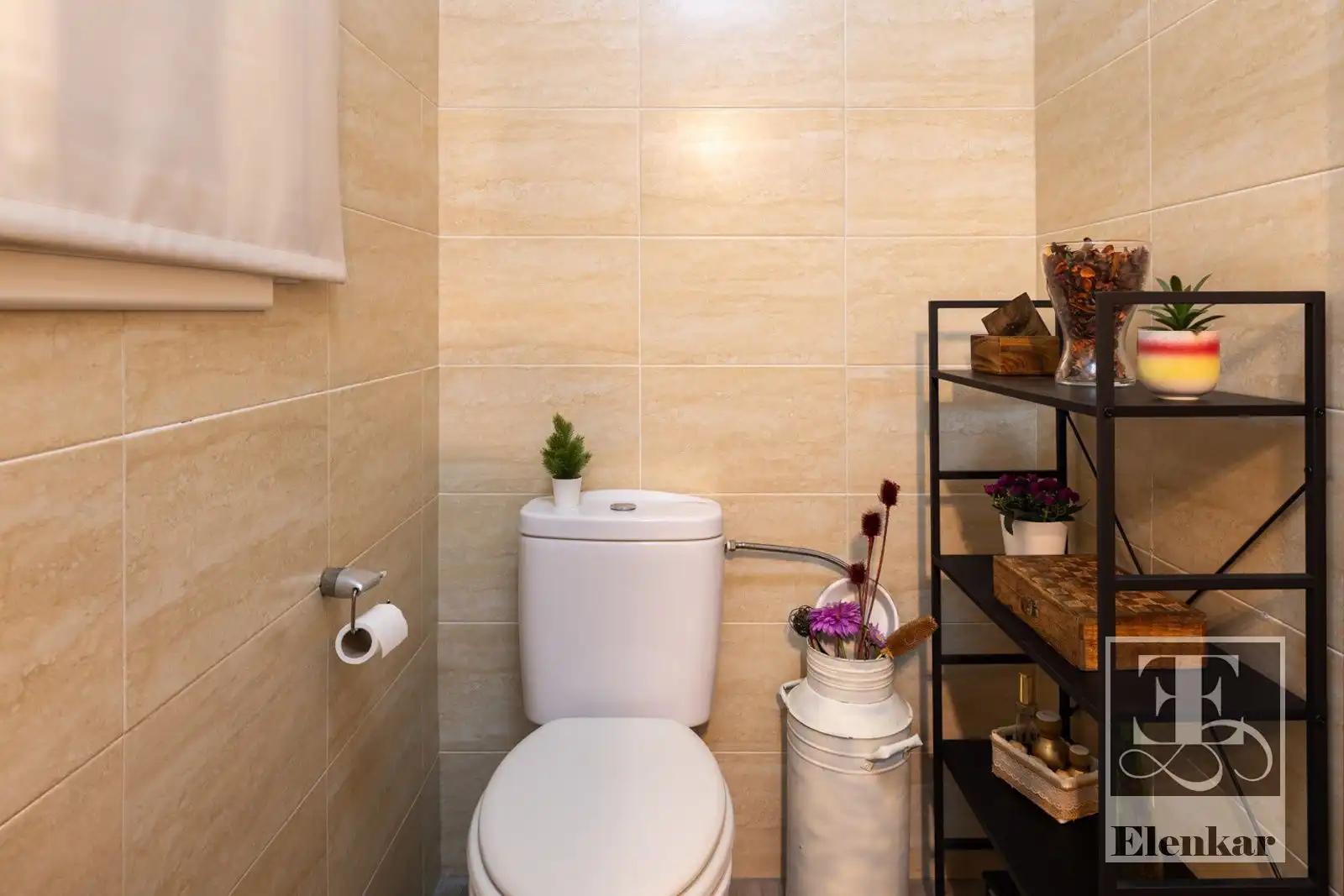 Baño de Casa adosada en venta en Santa Oliva con Aire acondicionado, Terraza y Trastero