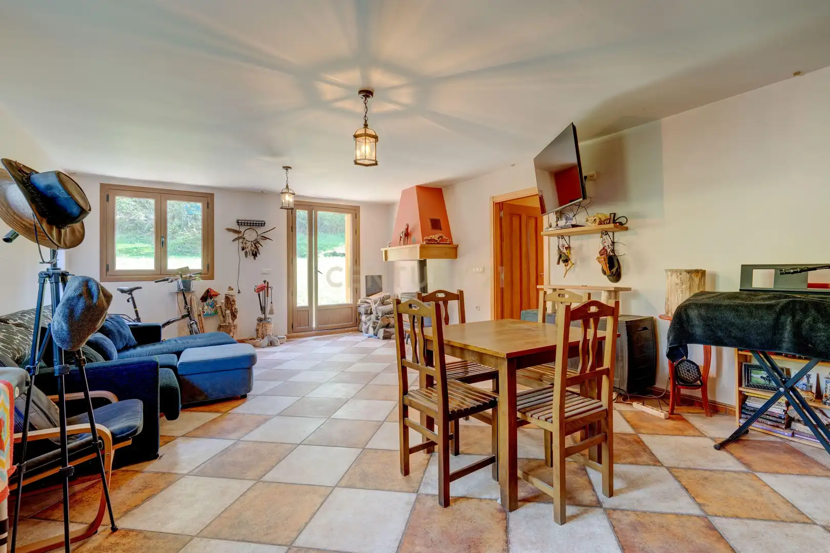 Sala de estar de Casa o chalet en venta en Amezketa