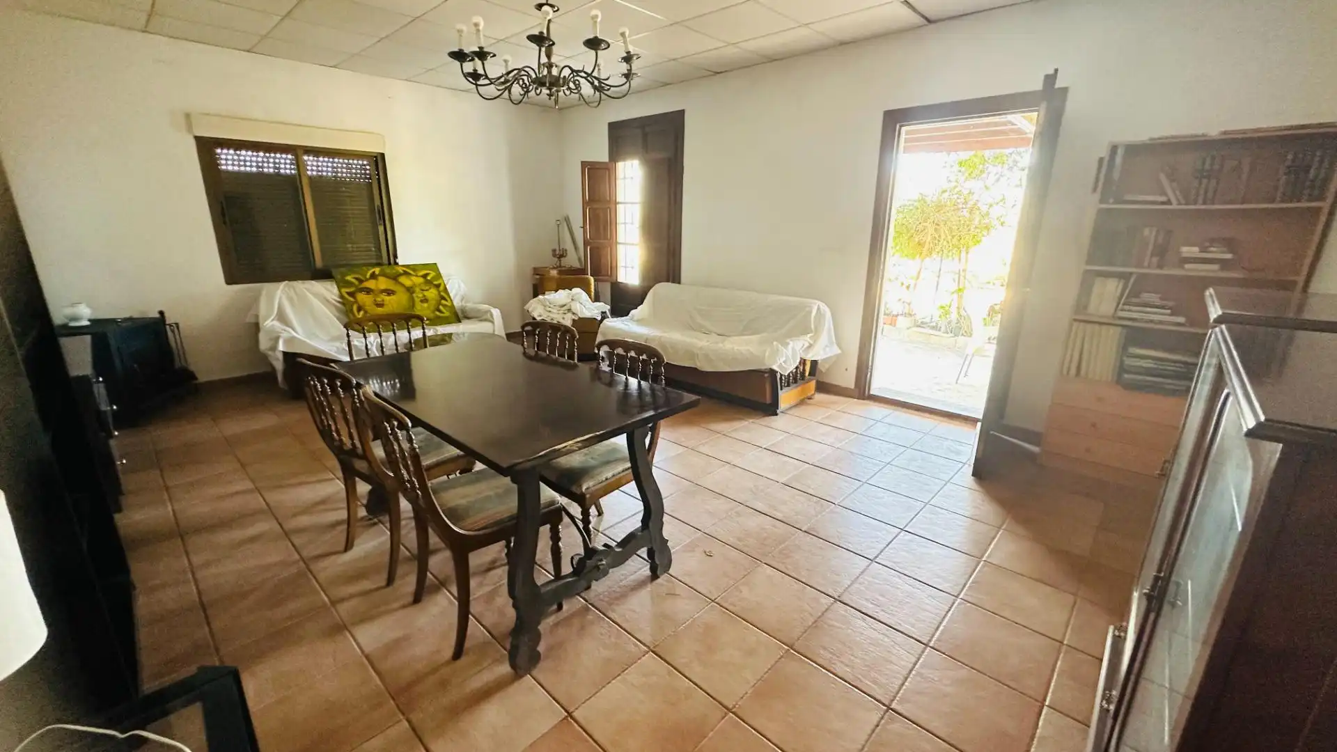 Menjador de Casa o xalet en venda en Elche / Elx amb Jardí privat, Traster i Piscina
