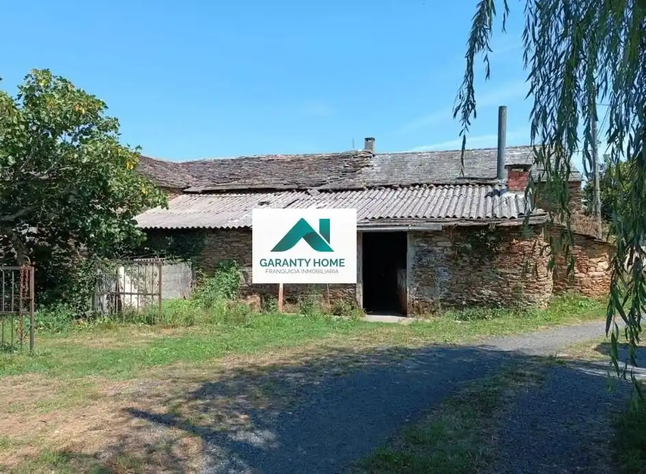 Vista exterior de Casa o chalet en venta en Aranga con Jardín privado