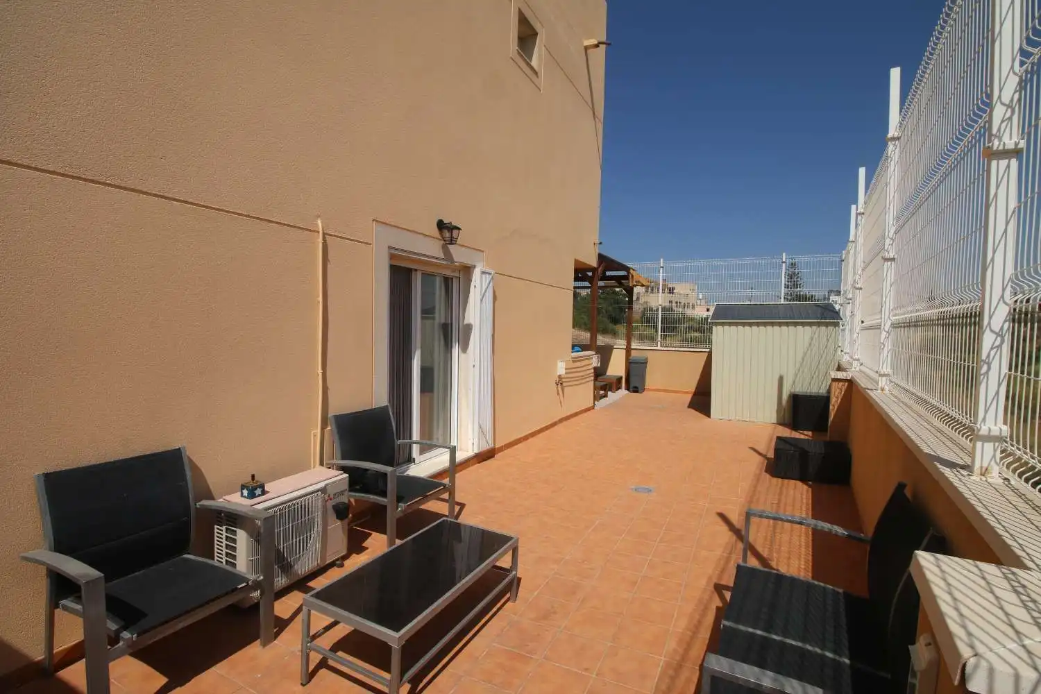 Terraza de Casa adosada en venta en Cuevas del Almanzora con Aire acondicionado, Terraza y Piscina