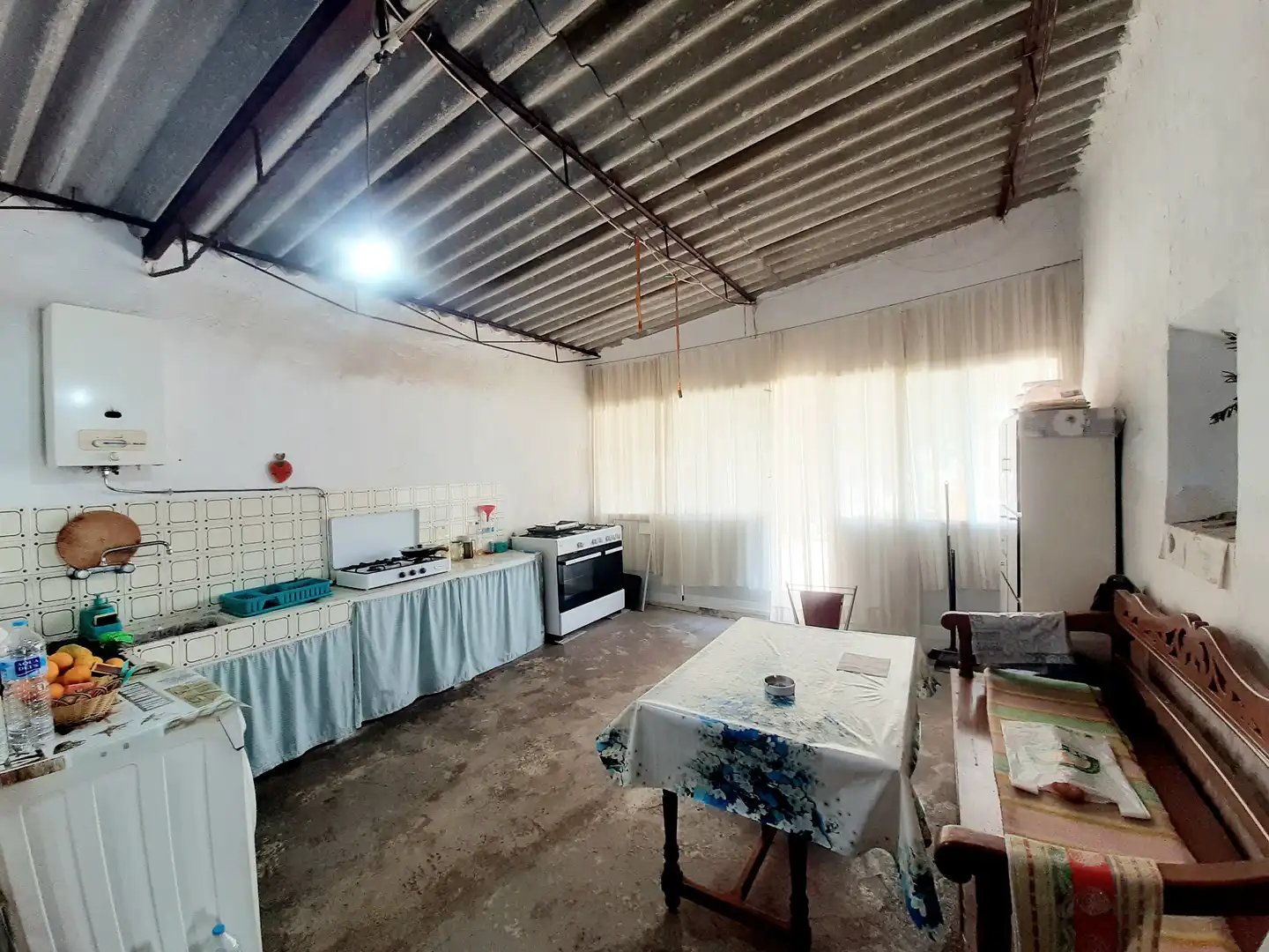 Cuina de Casa adosada en venda en Mula amb Aire condicionat, Calefacció i Jardí privat