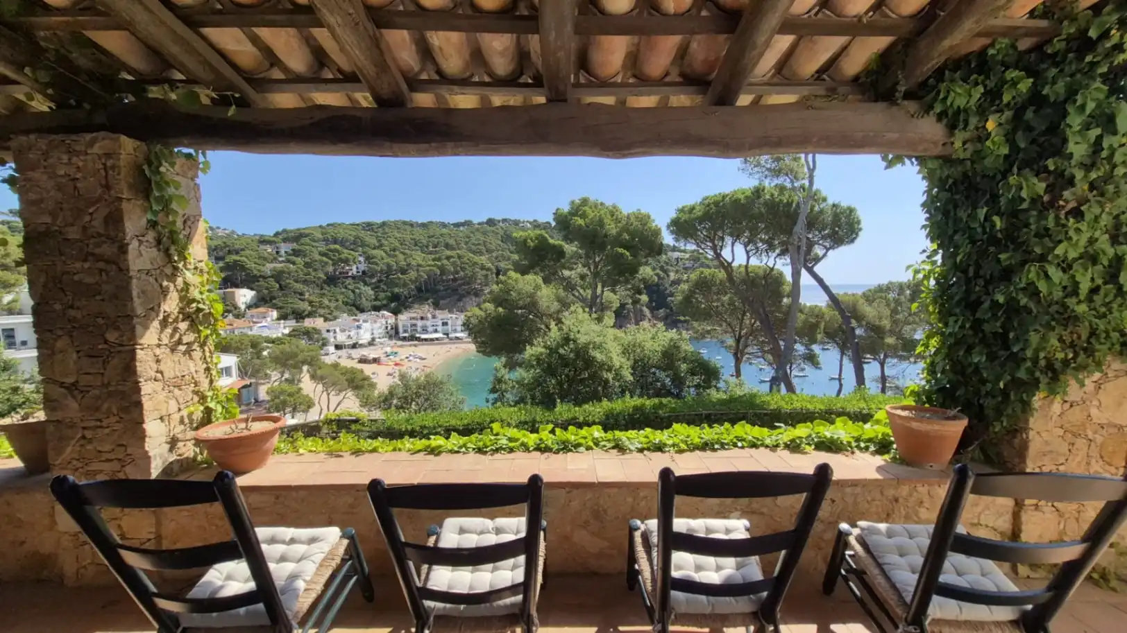 Terrassa de Casa o xalet en venda en Palafrugell