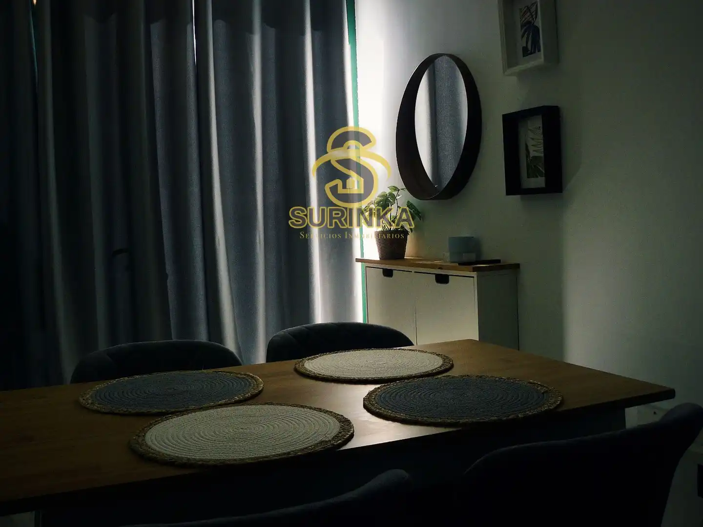 Comedor de Dúplex de alquiler en San Bartolomé de Tirajana con Aire acondicionado, Terraza y Piscina