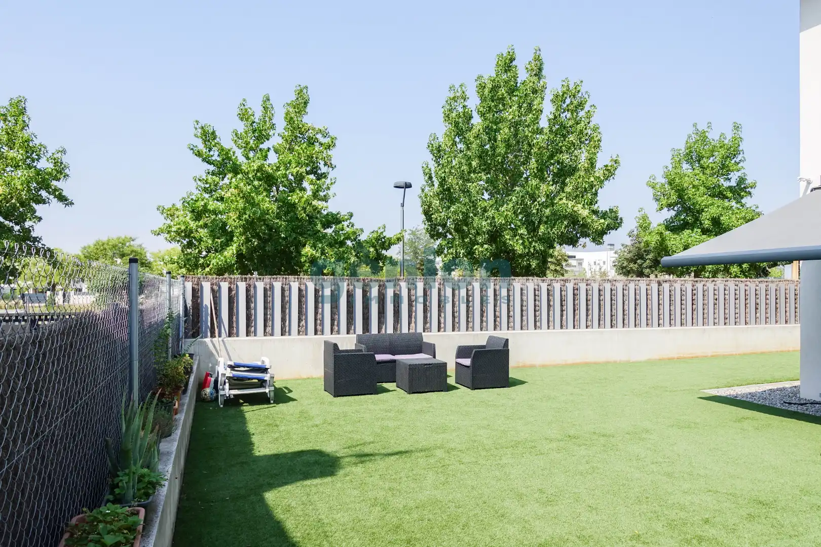 Terrassa de Casa o xalet en venda en Vilablareix amb Calefacció, Jardí privat i Parquet