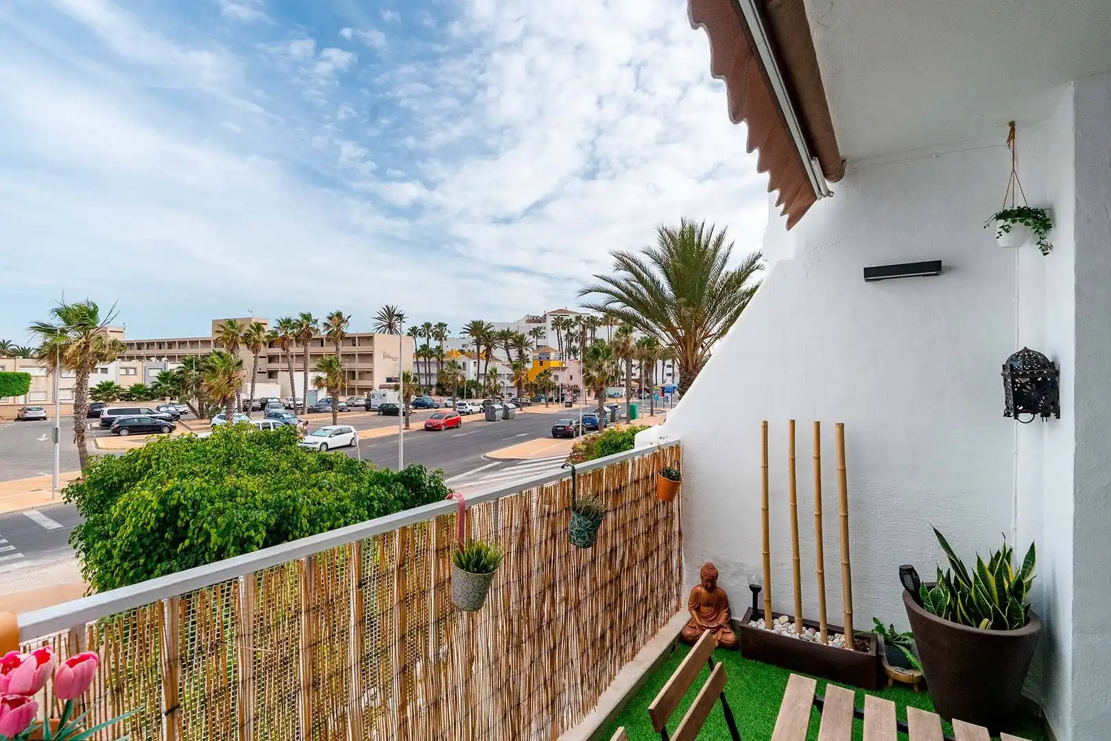 Terraza de Piso en venta en Roquetas de Mar con Aire acondicionado, Jardín privado y Terraza