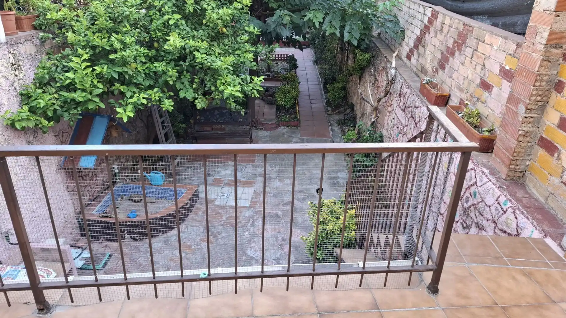 Terrassa de Finca rústica en venda en Vallirana amb Calefacció i Terrassa