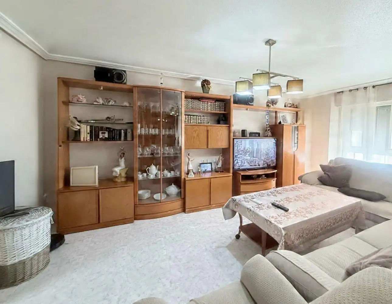 Living room of Flat for sale in Lorca  with Air Conditioner, Heating and Storage room