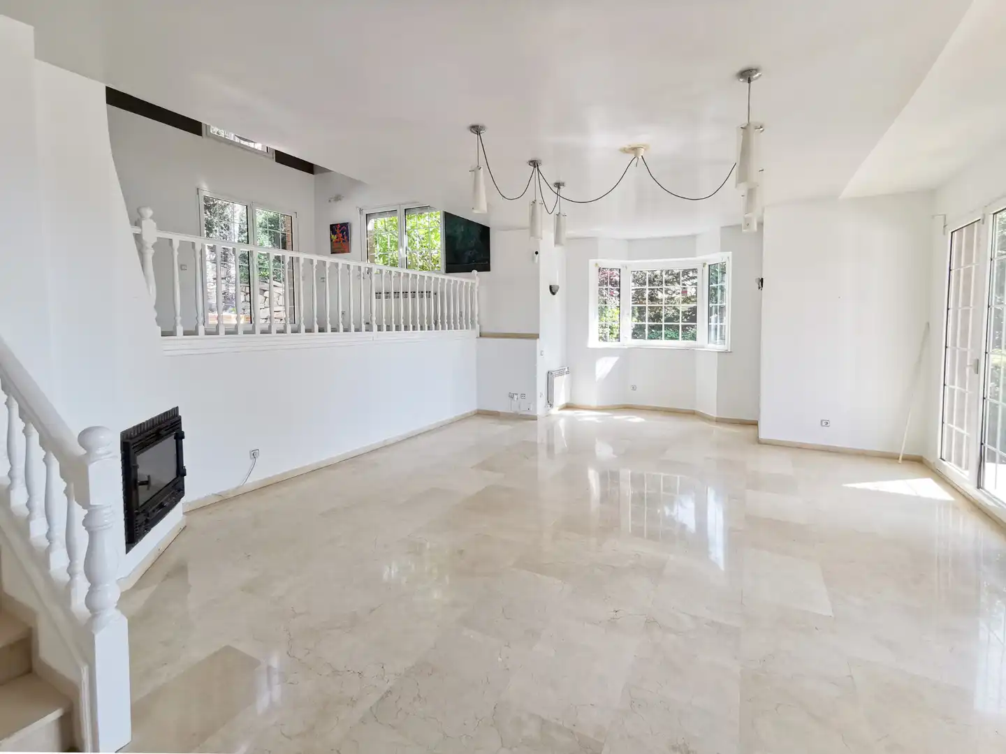 Sala de estar de Casa o chalet de alquiler en Sant Vicenç de Montalt con Calefacción, Jardín privado y Parquet