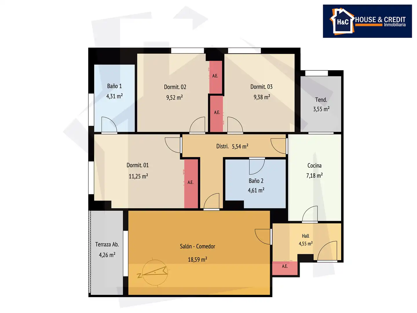 Wohnung mit Aufzug zum Verkauf in Avenida Olímpica, imagen 27