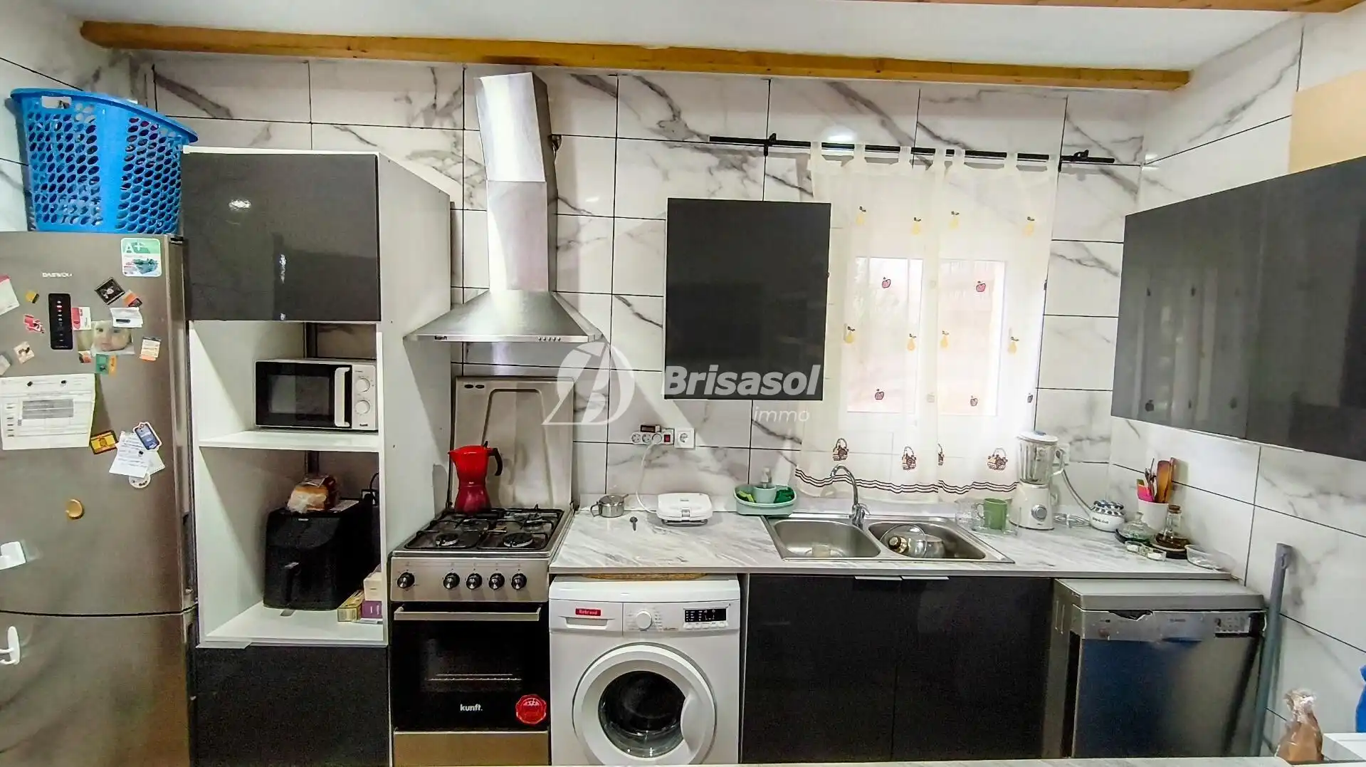 Cuina de Casa o xalet en venda en Almoster amb Aire condicionat, Jardí privat i Terrassa