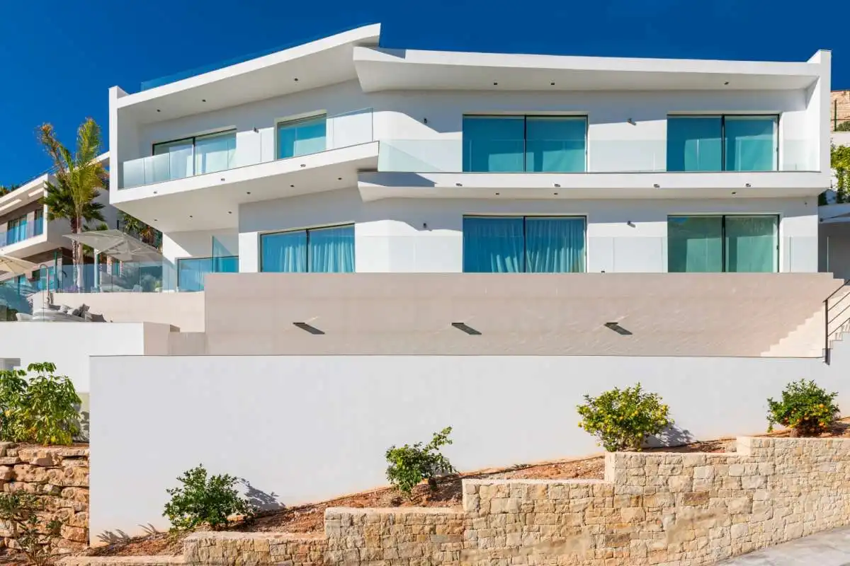Exterior view of Houses for sale in Jávea / Xàbia  with Heating, Private garden and Terrace