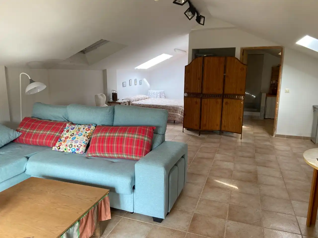 Sala de estar de Casa o chalet en venta en Corral de Calatrava con Aire acondicionado, Calefacción y Jardín privado