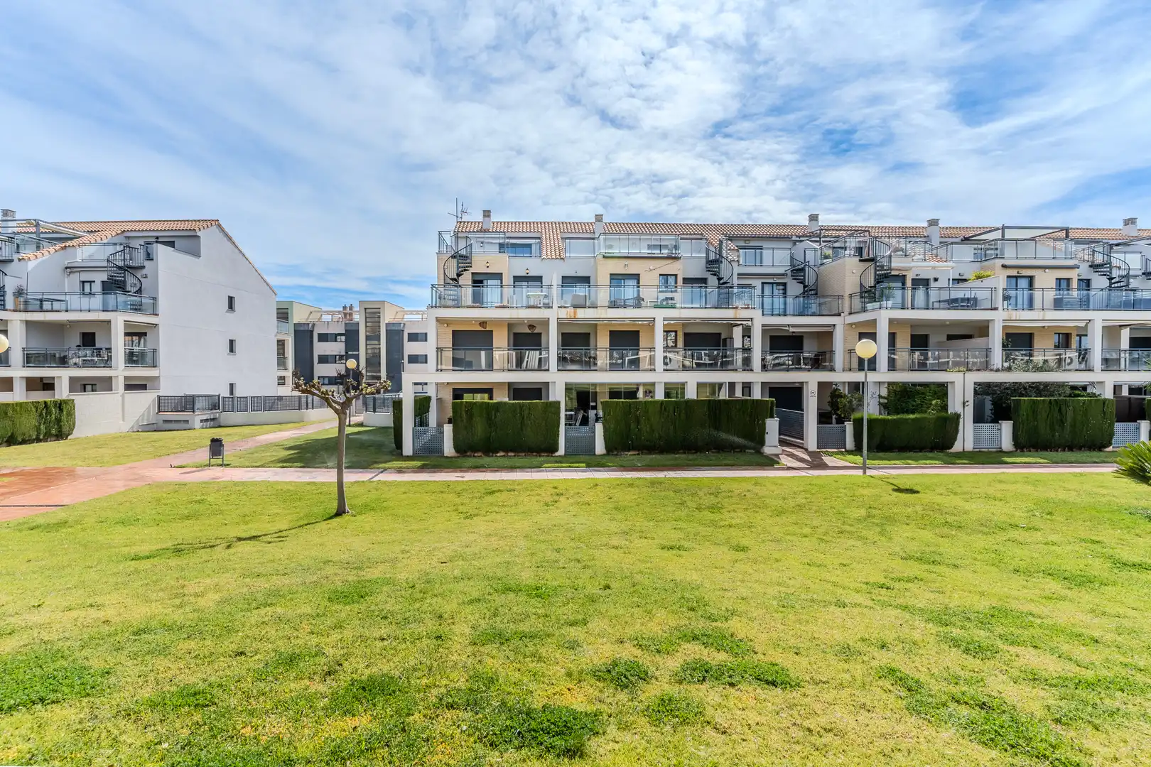 Exterior view of Duplexes for sale in San Jorge / Sant Jordi  with Air Conditioner, Heating and Terrace