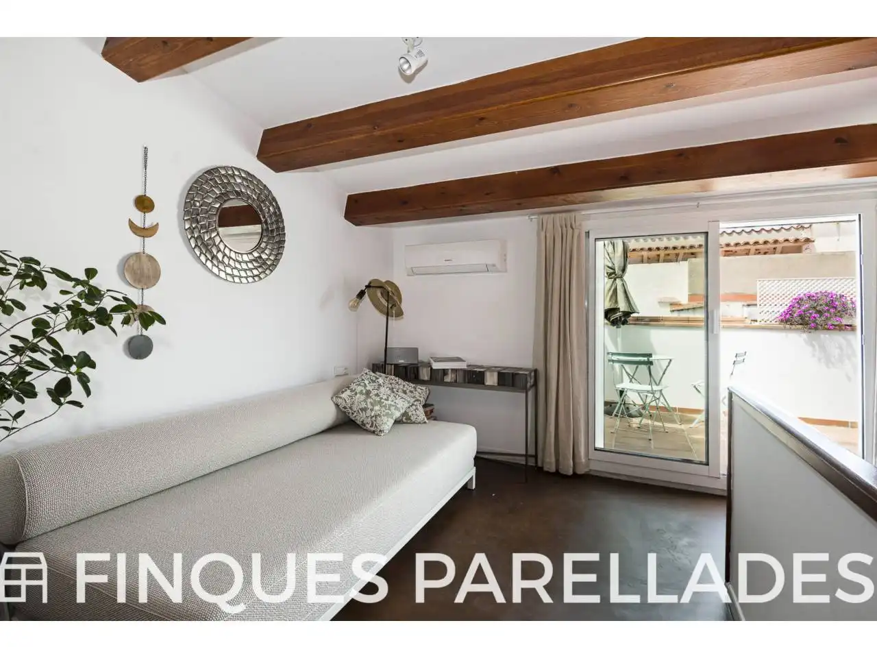 Terrasse von Dachboden zum Verkauf in Sitges mit Klimaanlage, Heizung und Terrasse