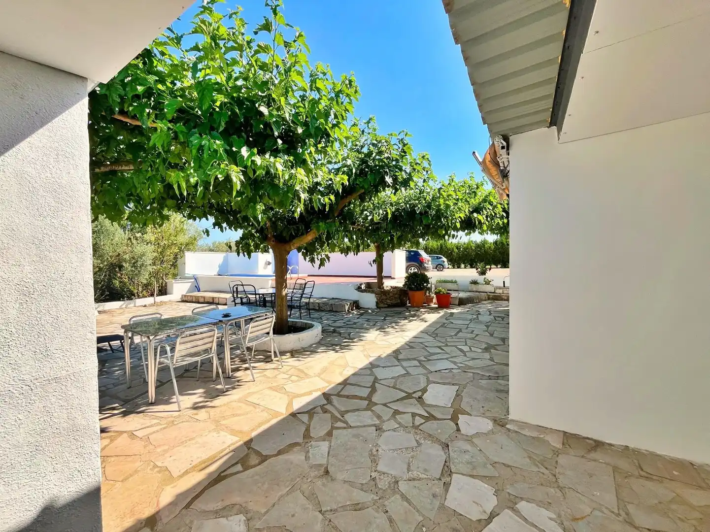 Terraza de Casa o chalet en venta en La Sénia con Piscina