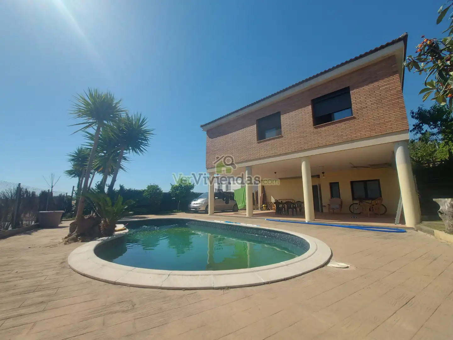 Vista exterior de Casa o xalet en venda en Piera amb Aire condicionat, Calefacció i Jardí privat
