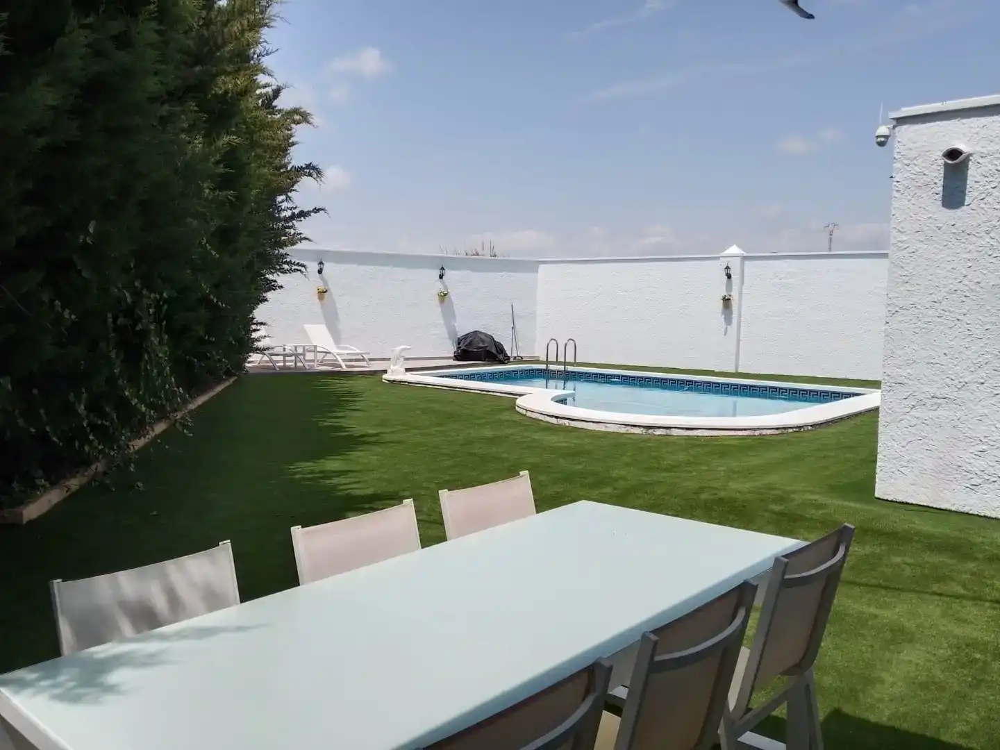 Piscina de Casa o xalet en venda en San Javier amb Aire condicionat i Piscina