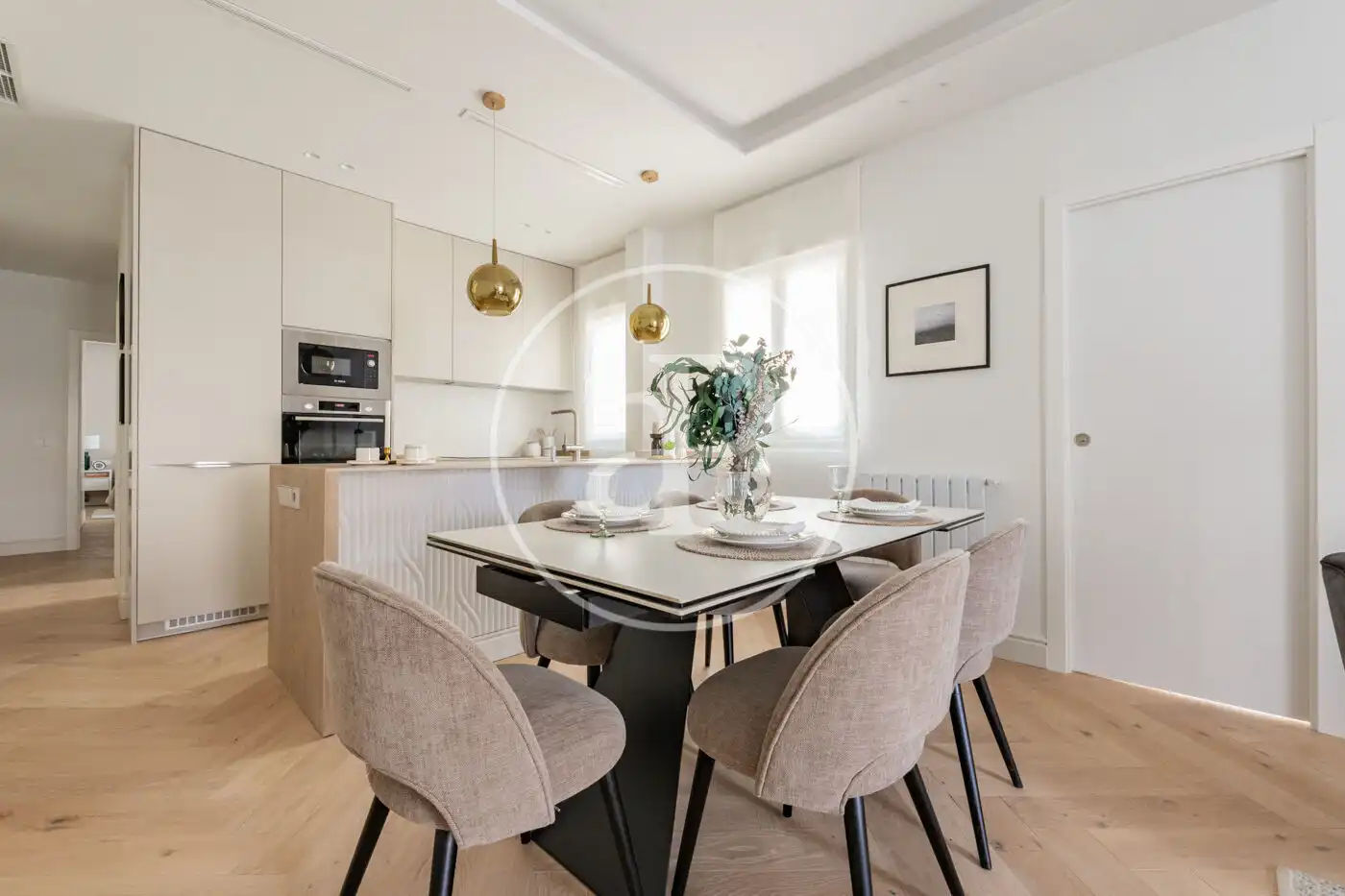 Dining room of Attic for sale in Madrid  with Air Conditioner, Heating and Terrace
