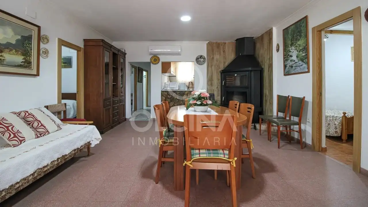 Comedor de Finca rústica en venta en Onil con Aire acondicionado y Terraza