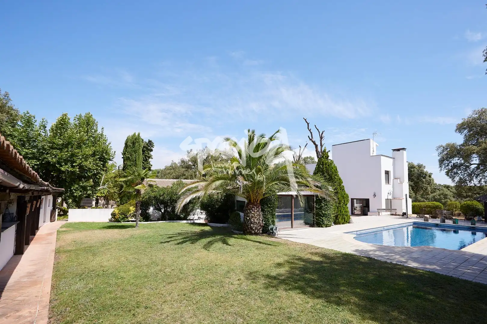 Garden of Houses for rent in Villanueva de la Cañada  with Air Conditioner, Heating and Private garden