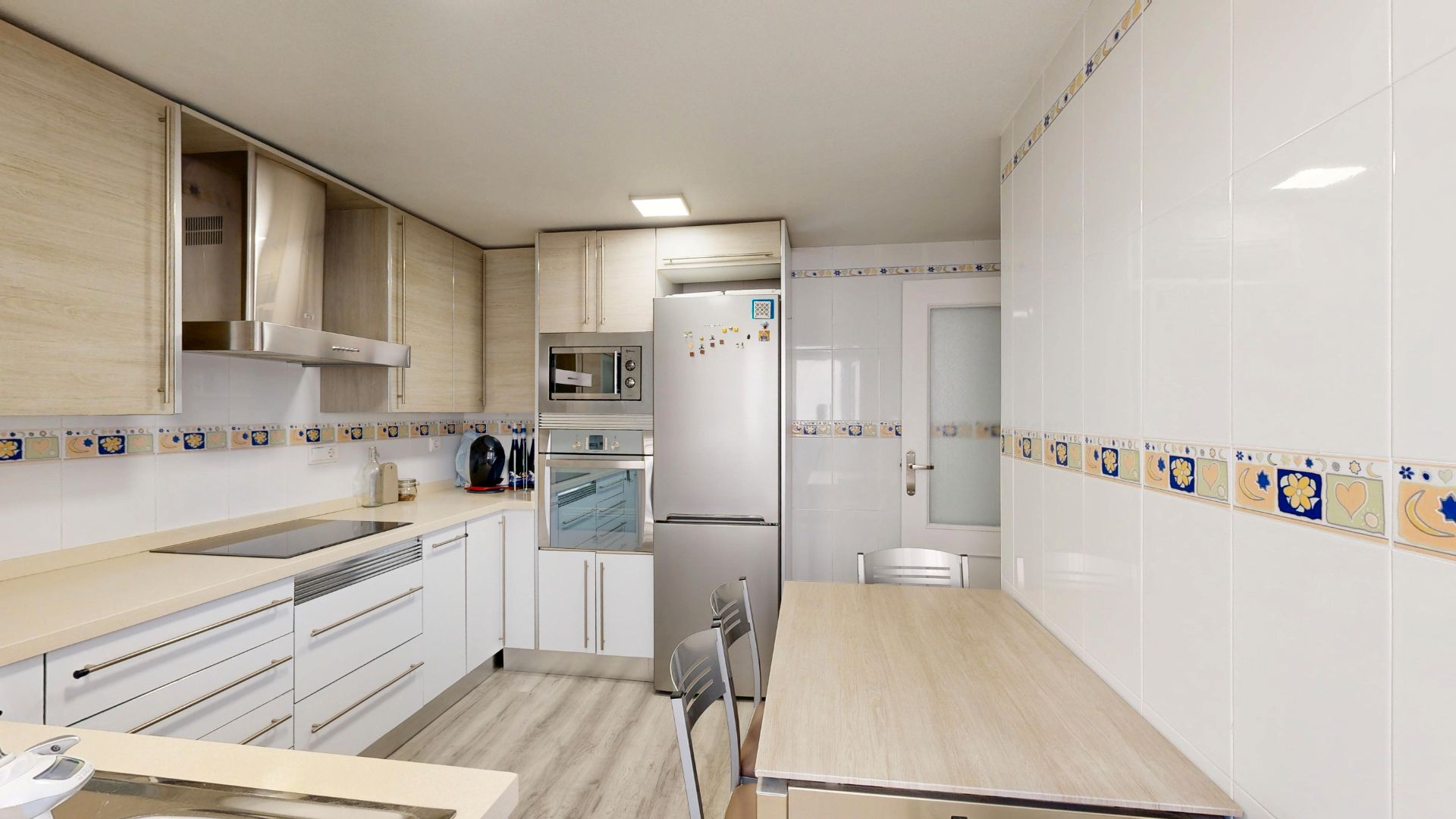 Kitchen of Flat for sale in  Murcia Capital  with Air Conditioner, Parquet flooring and Furnished