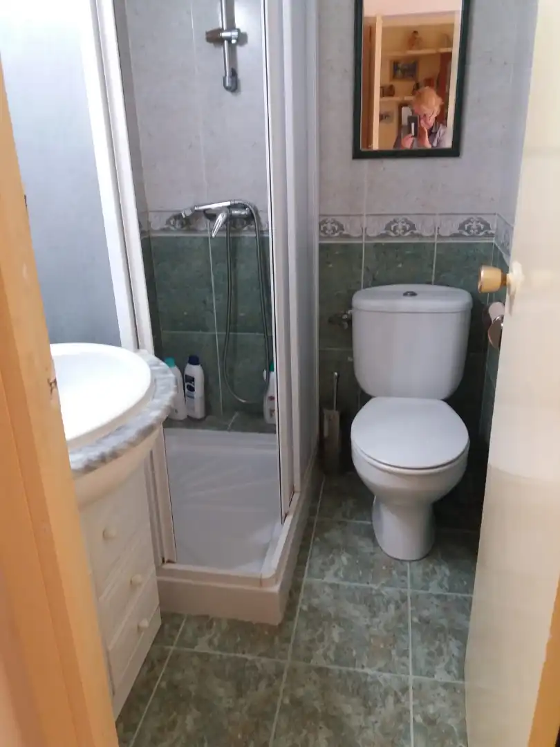 Bany de Apartament de lloguer en Benicasim / Benicàssim amb Terrassa, Moblat i Es permeten mascotes
