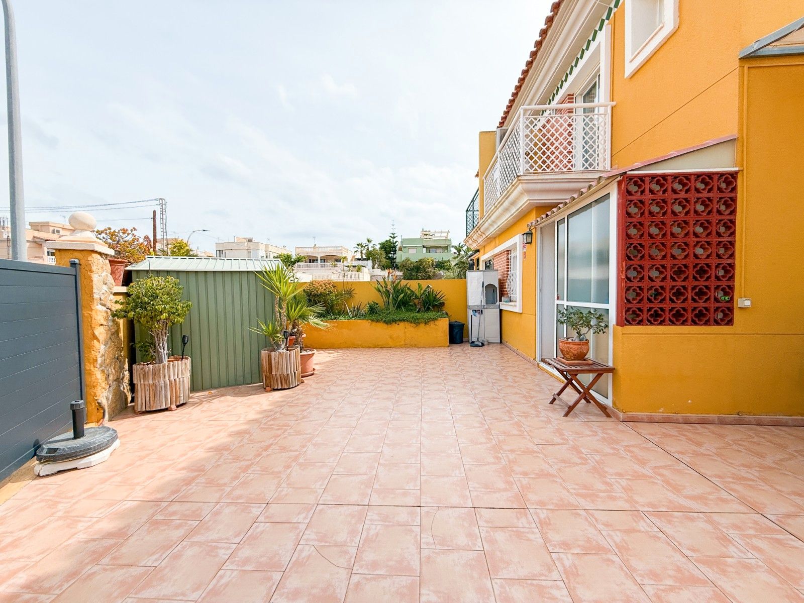 Terrassa de Casa adosada en venda en Águilas amb Aire condicionat, Jardí privat i Terrassa