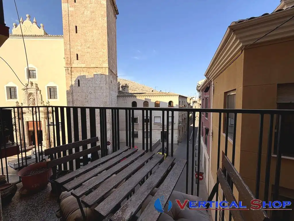 Balcony of Flat for sale in Villena  with Air Conditioner, Parquet flooring and Balcony
