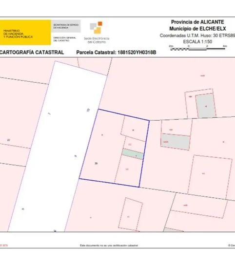 Foto 2 von Einfamilien-Reihenhaus zum Verkauf in Calle Vicente Guirau, 8, Centro, Elche / Elx