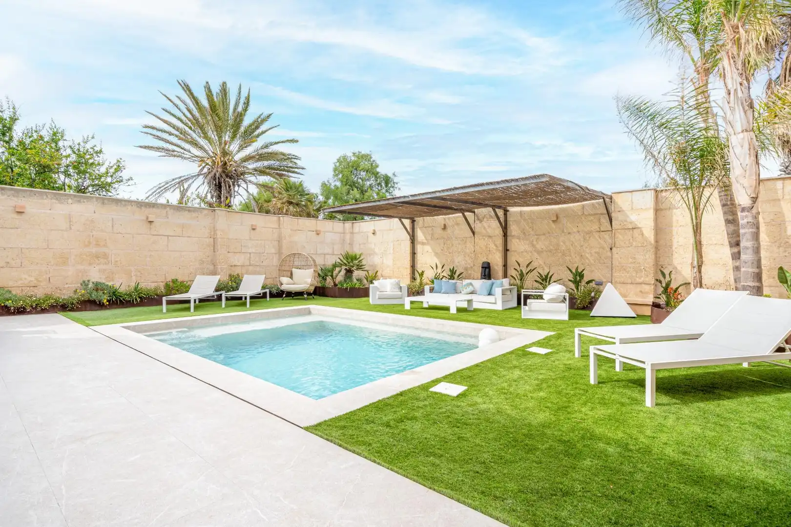Swimming pool of Houses for sale in  Palma de Mallorca  with Air Conditioner, Heating and Private garden