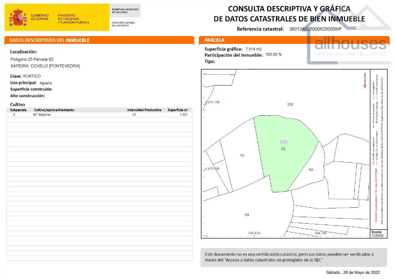 Rural land for sale in Covelo, imagen 21