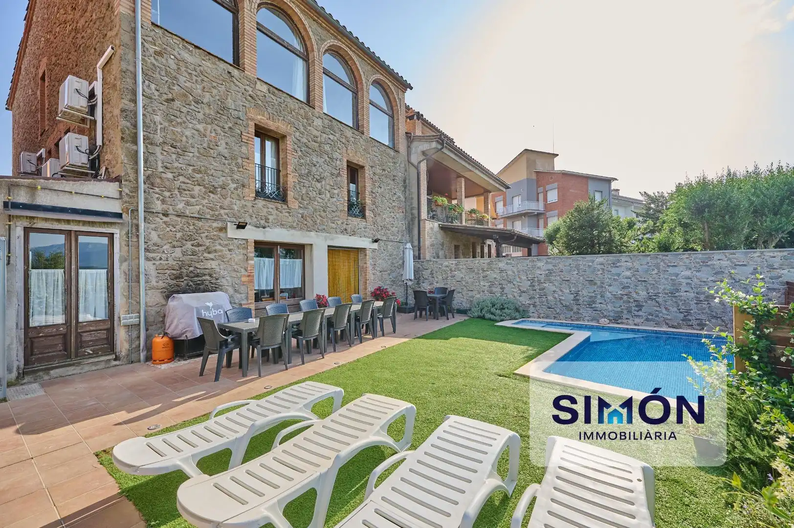 Vista exterior de Finca rústica en venta en Casserres con Aire acondicionado, Calefacción y Terraza