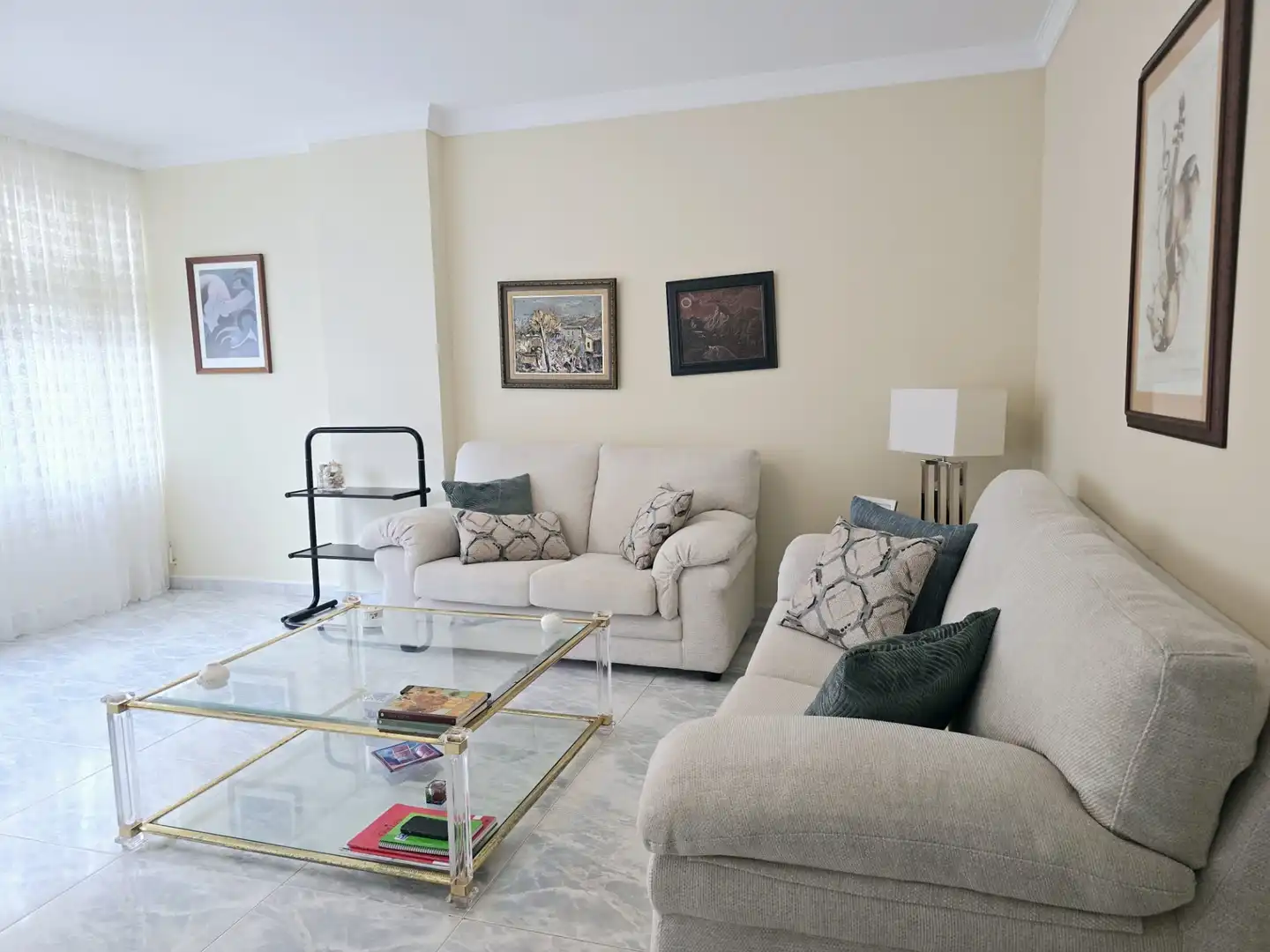 Wohnzimmer von Wohnung zur Miete in Las Palmas de Gran Canaria mit Möbliert