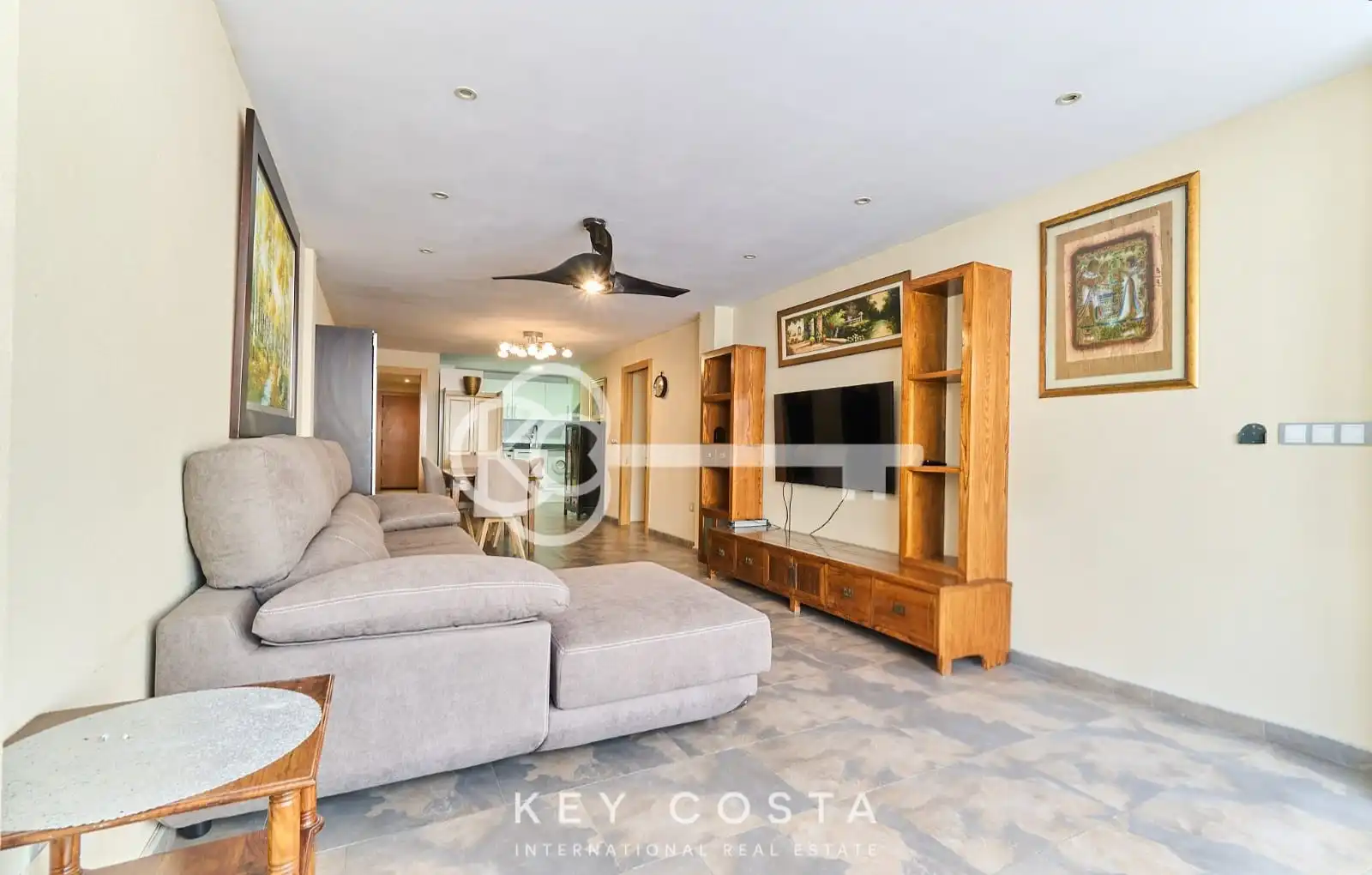 Living room of Flat for rent in Centro