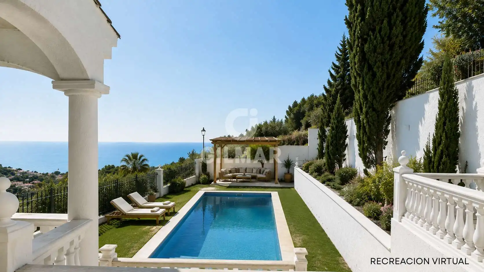 Jardín de Casa o chalet en venta en Benalmádena con Jardín privado y Piscina