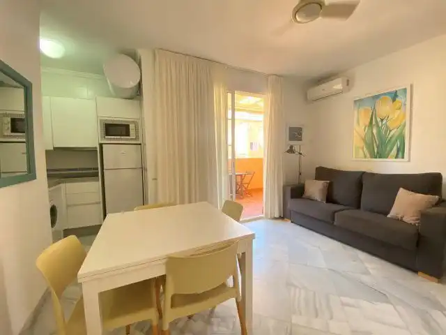 Living room of Apartments for rent in Islantilla  with Air Conditioner and Terrace