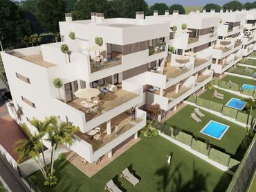 Neubau-Wohnung mit Balkon zum Verkauf in Calle Alcade Guillermo Verdejo 1