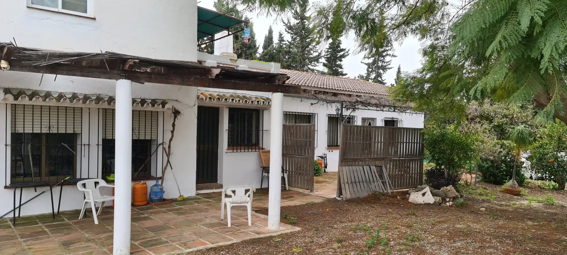 Jardí de Finca rústica en venda en Mijas amb Aire condicionat, Calefacció i Jardí privat