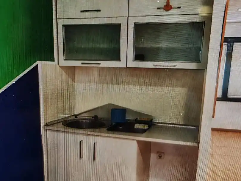 Küche von Büro zur Miete in Madrid mit Klimaanlage, Heizung und Terrasse