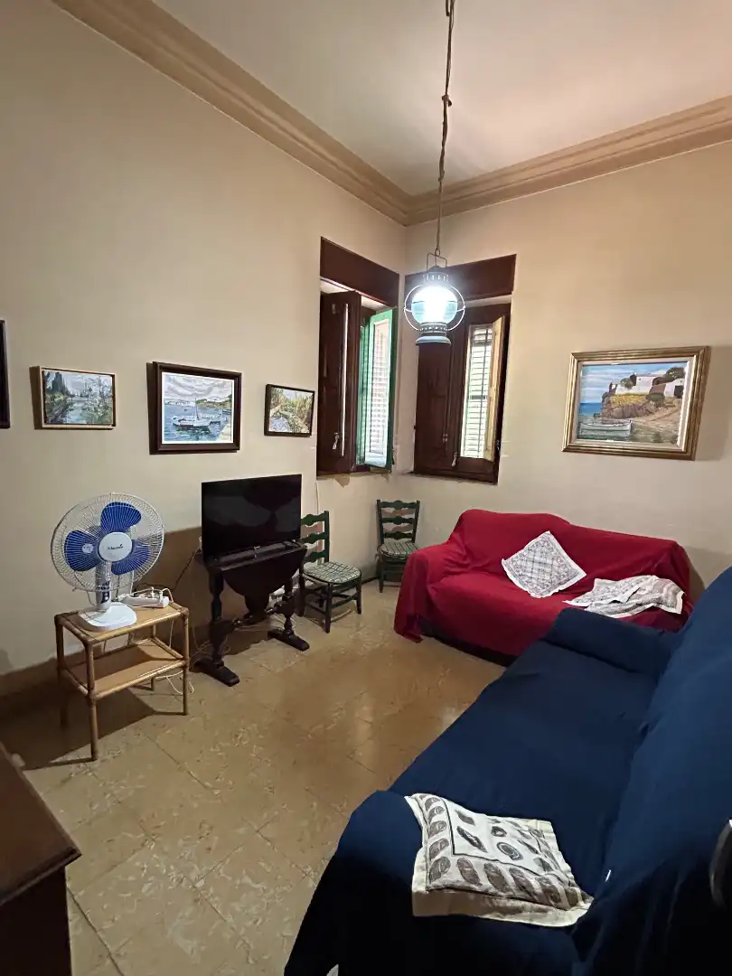 Sala d'estar de Casa o xalet en venda en Torredembarra amb Jardí privat, Terrassa i Traster