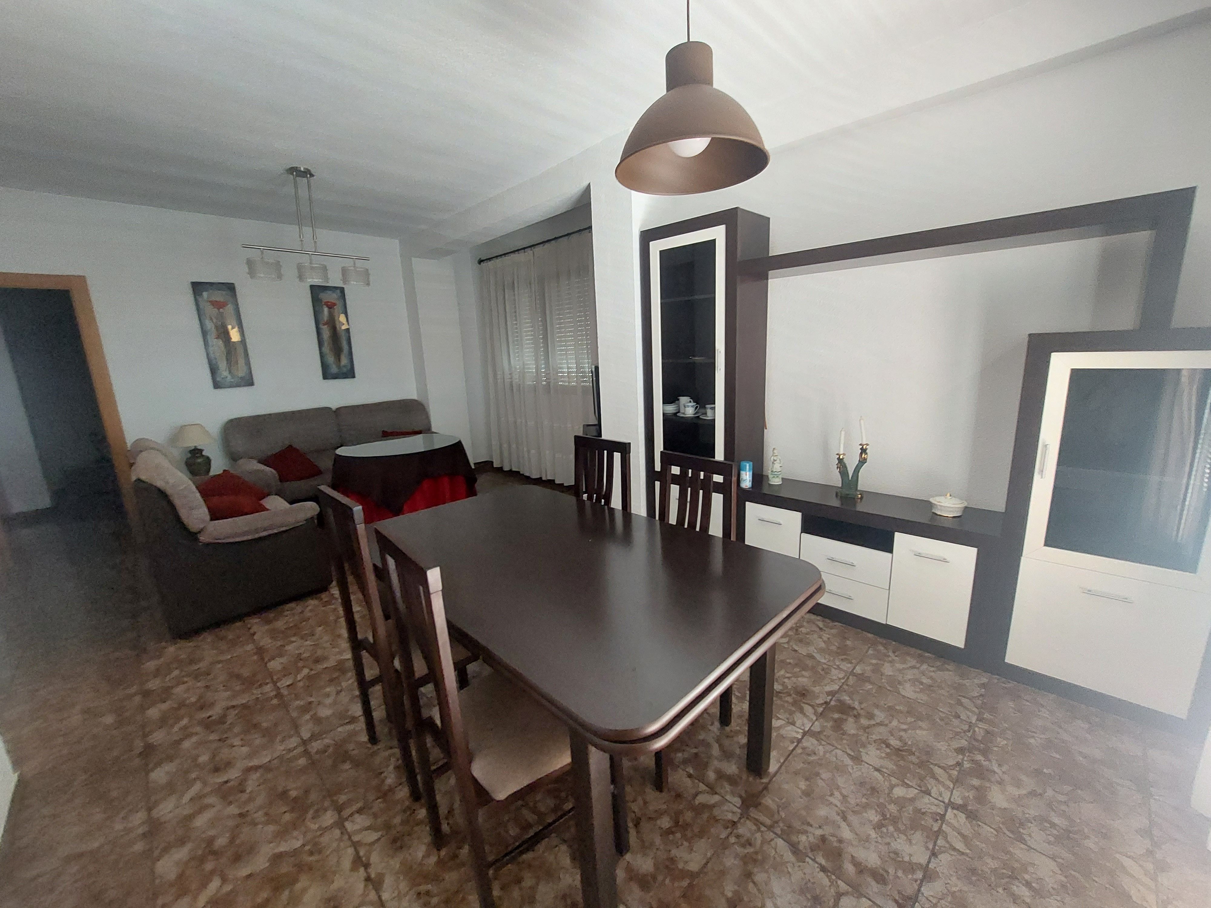 Dining room of Flat to rent in  Granada Capital  with Terrace, Furnished and Oven